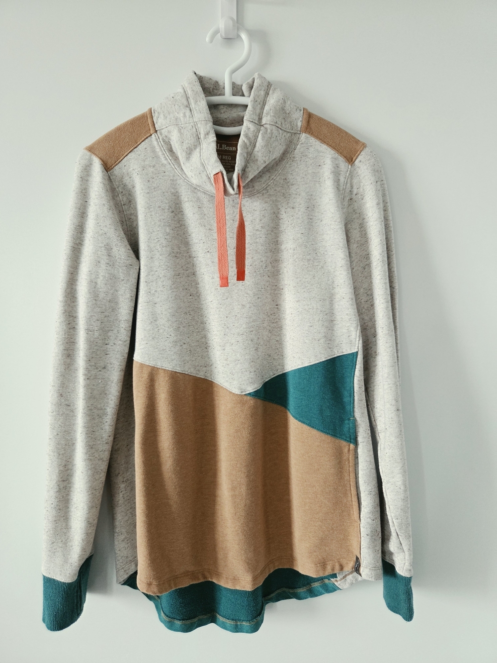 LLBean Womens Cozy Knit Mixed Pullover